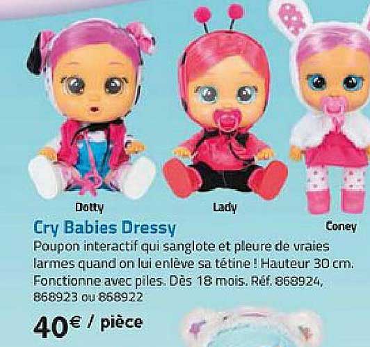 cry babies dressy