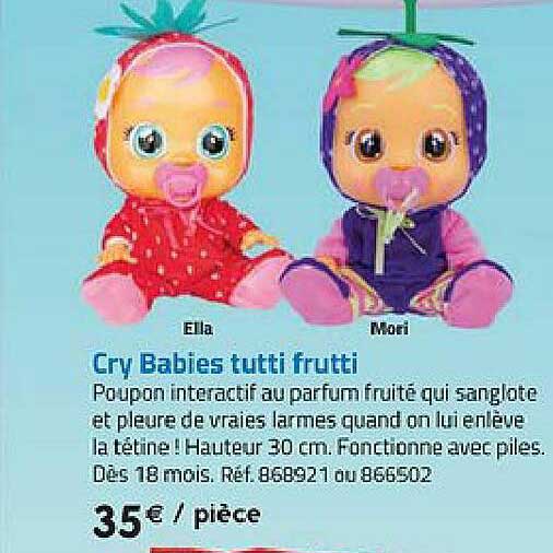 cry babies tutti frutti