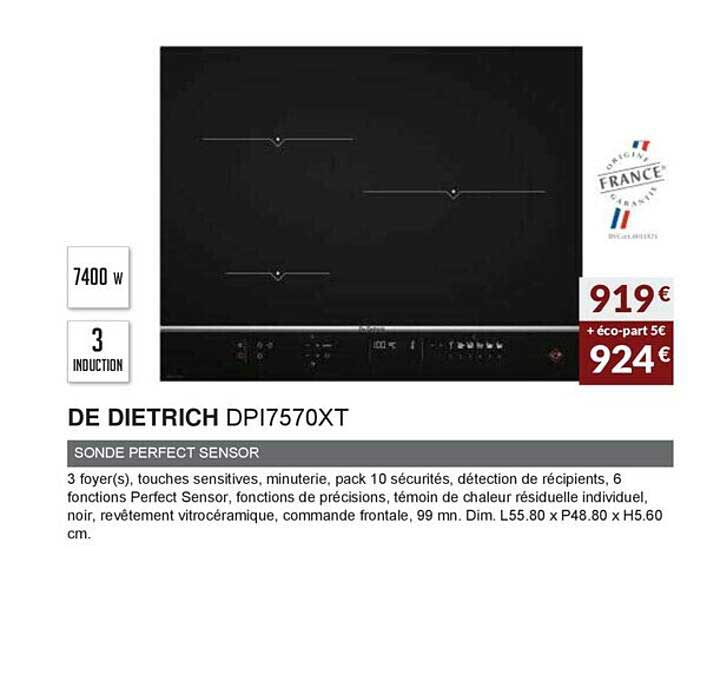 de dietrich dpi7570xt sonde perfect sensor