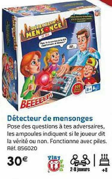 détecteur de mensonges play