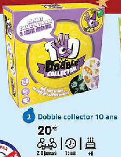 dobble collector 10 ans