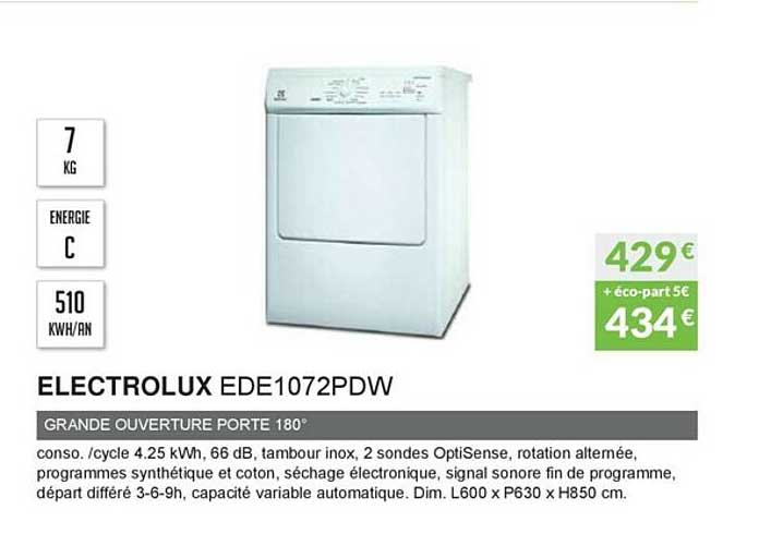 Electrolux Ede1072pdw