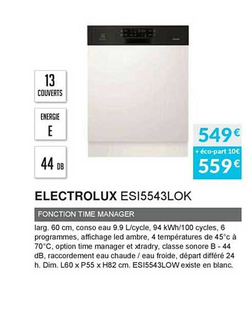 Electrolux Esi5543lok