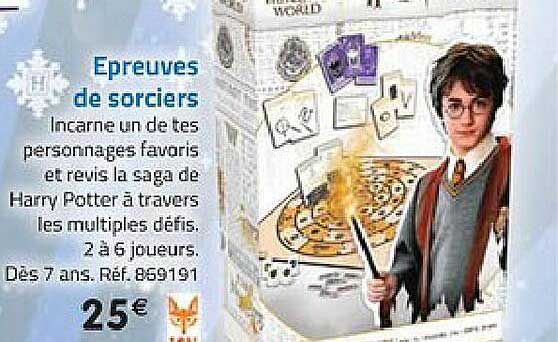 epreuves de sorciers