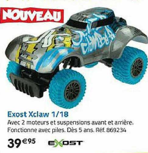 exoxt xclaw 1 18