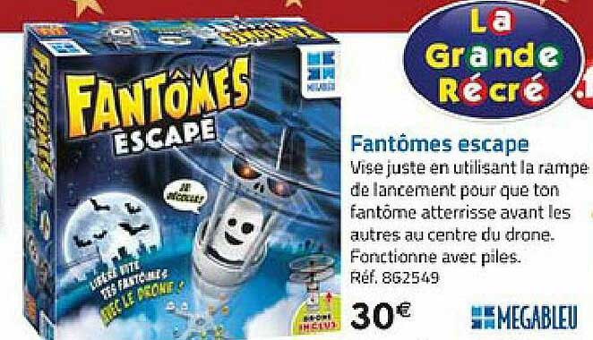 fantômes escape magableu