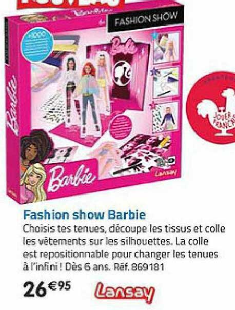 fashion show barbie lansay