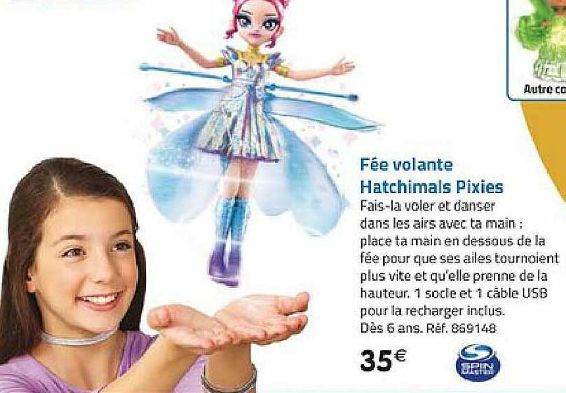 fée volante hatchimals pixies