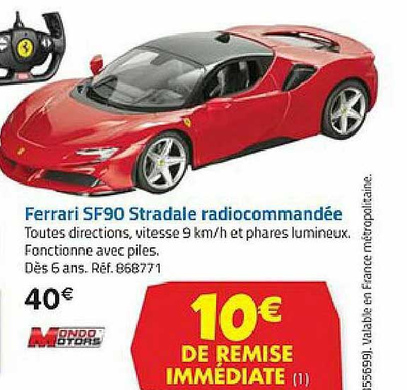 ferrari sf90 stradale radiocommandée