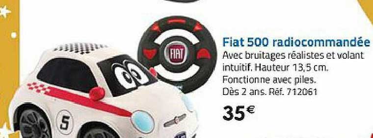 fiat 50 radiocommandée