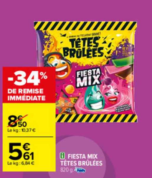 fiesta mix têtes brûlées