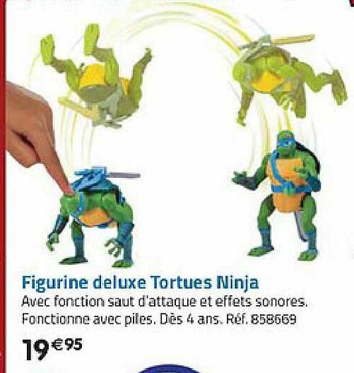figurine deluxe tortues ninja