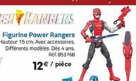 figurine power rangers