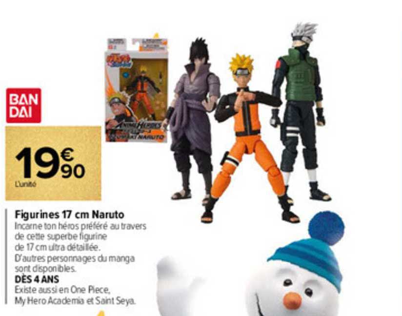 figurines 17 cm naruto ban dai