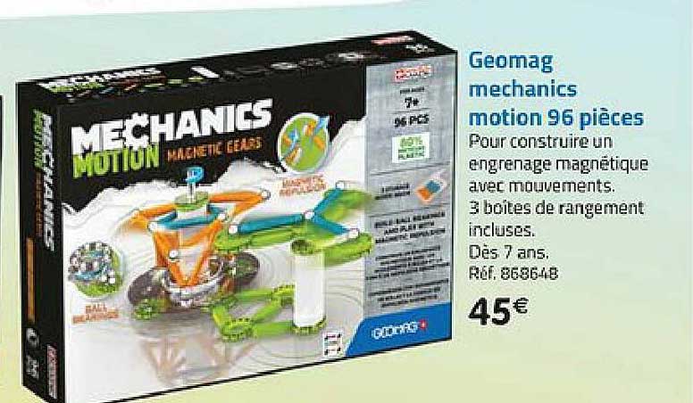 geomage mechanics motion 96 pièces