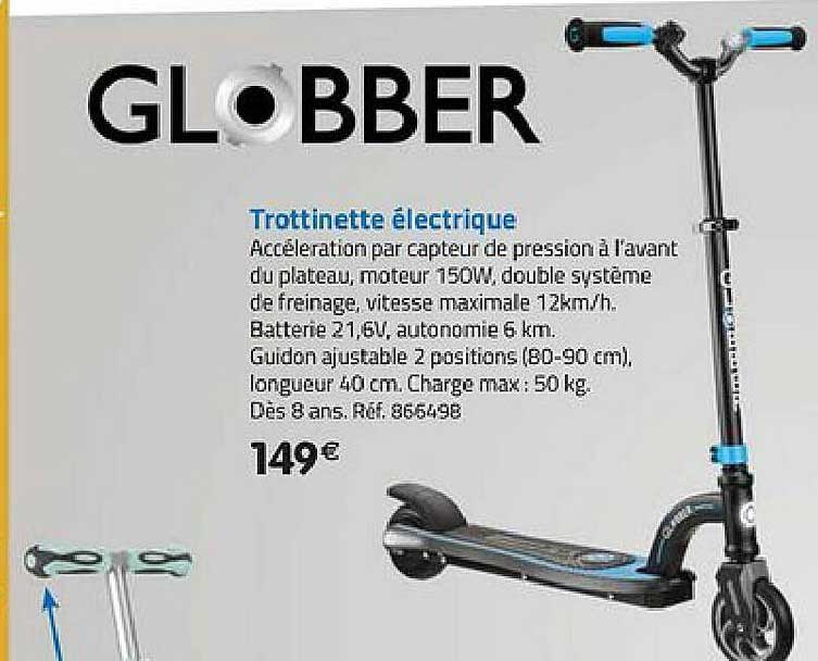 globber trottinette électrique