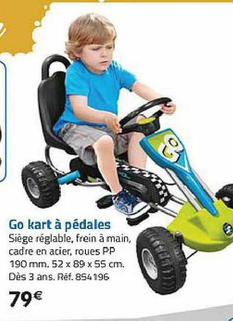 go kart à pédales