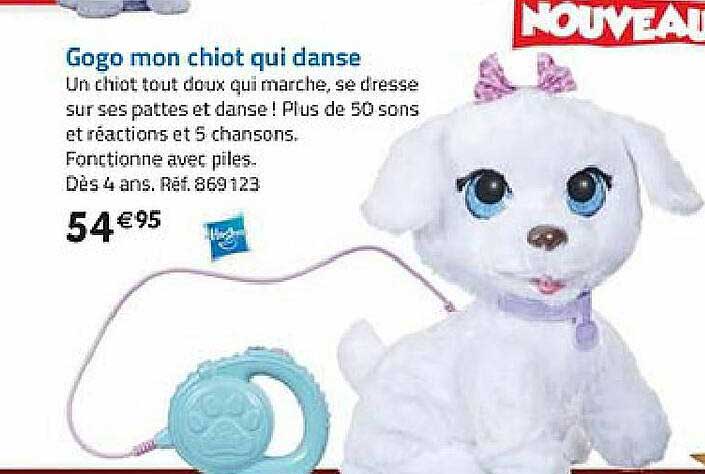 gogo mon chiot qui danse
