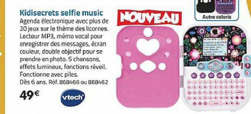 kidisecrets selfie music