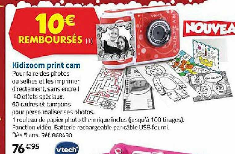 kidizoom print cam vtech