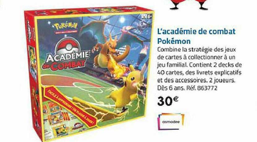 l'académie de combat pokémon
