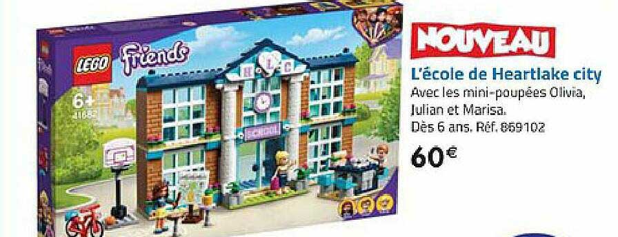 l'école de heartlake city lego friends