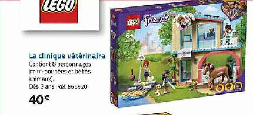La Clinique Vétérinaire Lego Friends