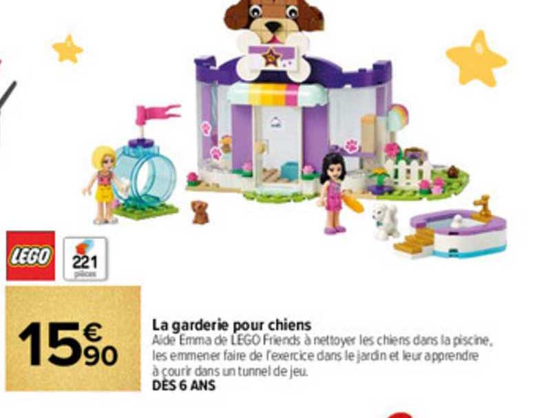 la garderie pour chiens lego