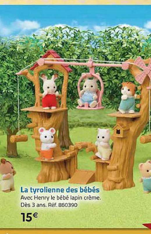 la tyrolienne des bébés