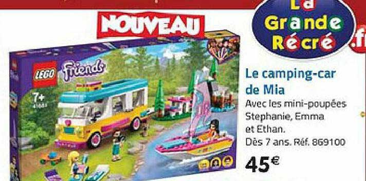 le camping-car de mia lego friends