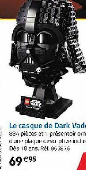 le casque de dark vador