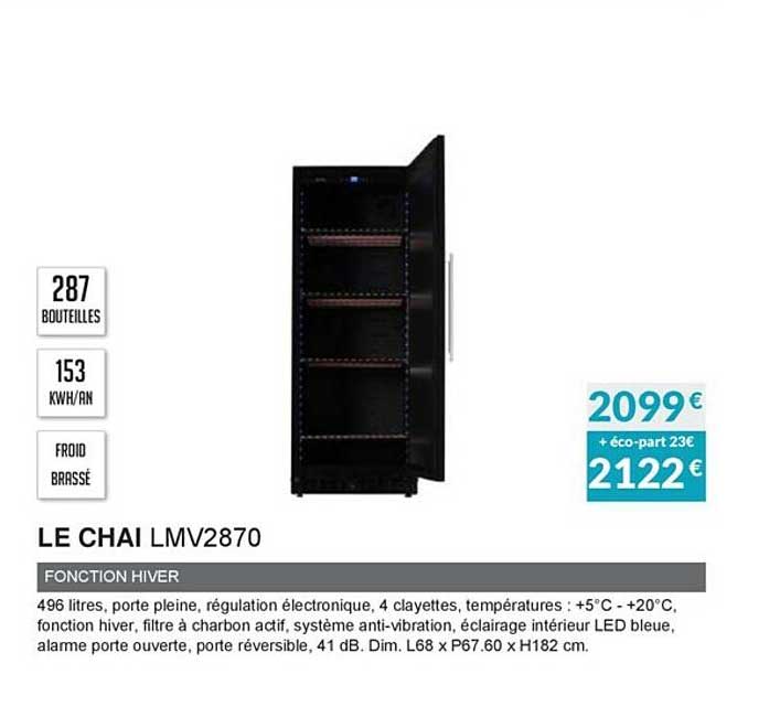 le chai lmv2870 fonction hiver