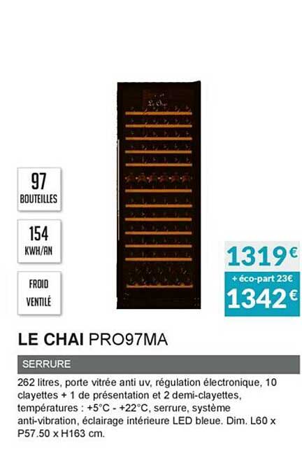 le chai pro97ma serrure