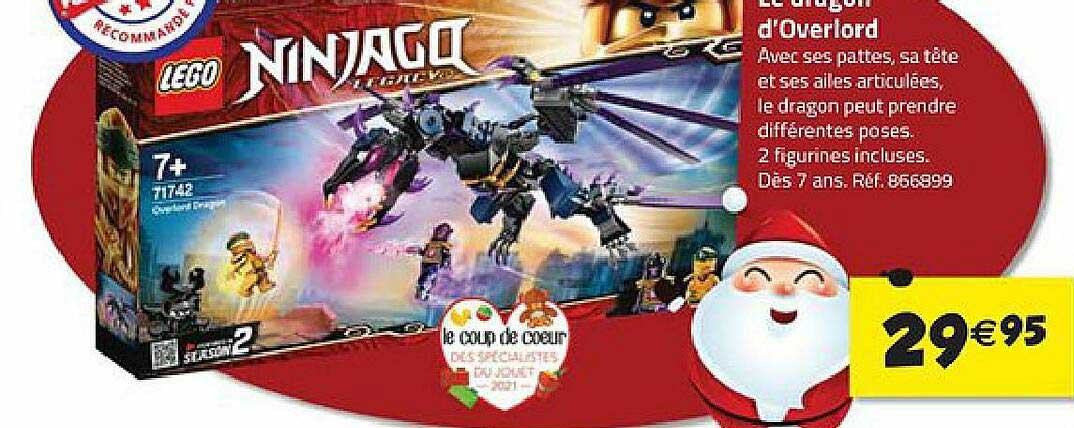Le Dragon D'overlord Lego Ninjago