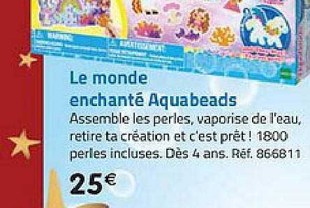 le monde enchanté aquabeads