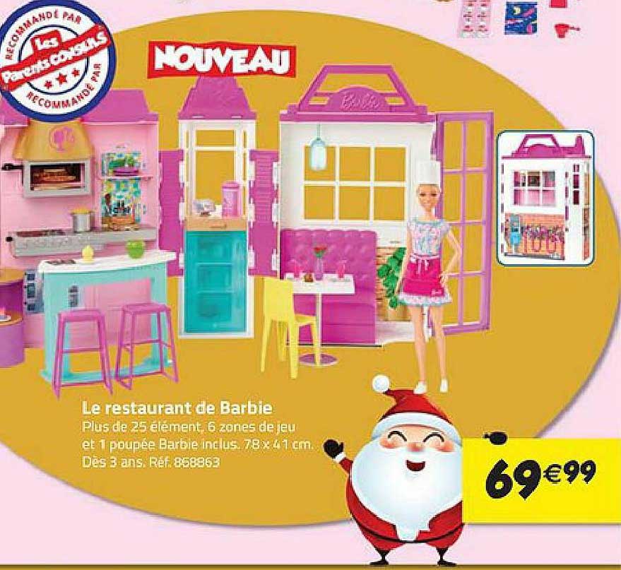 le restaurant de barbie
