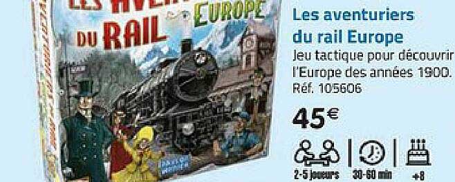 les aventuriers du rail europe
