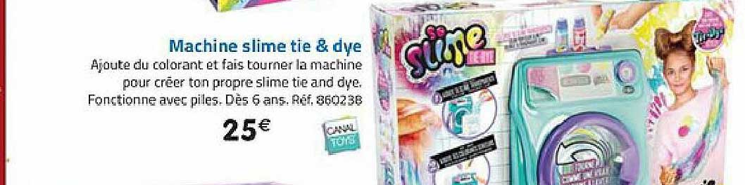 machine slime tie & dye