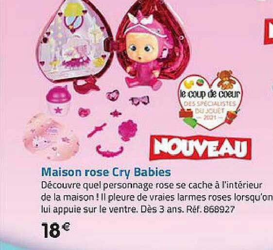 maison rose cry babies