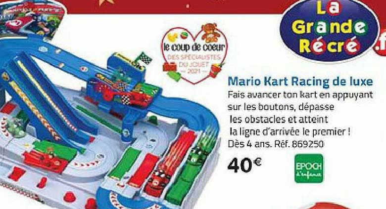 mario kart racing de luxe