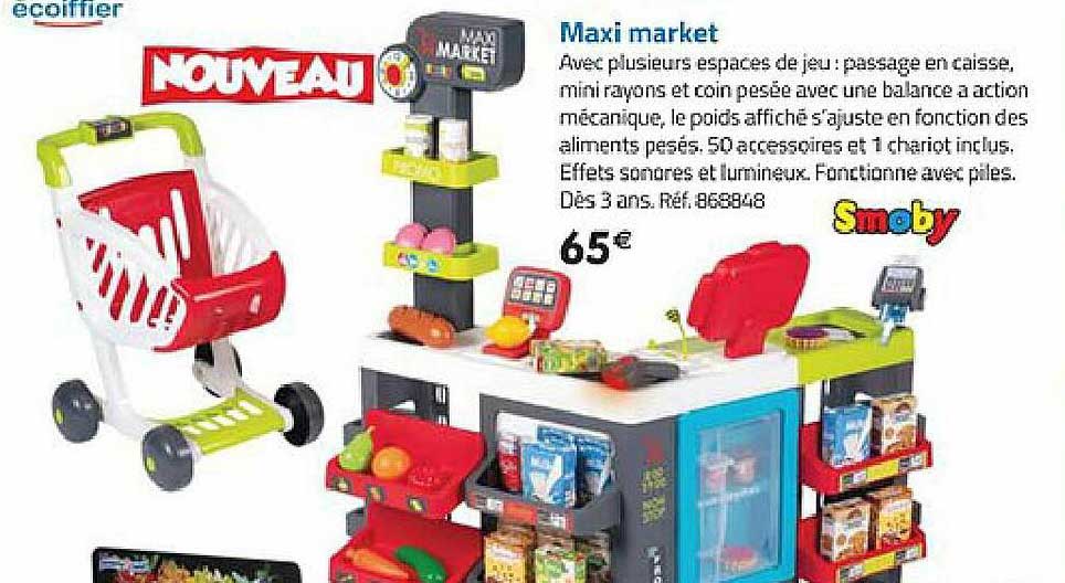maxi market ecoiffier