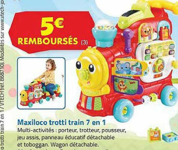 maxiloco trotti train 7 en 1