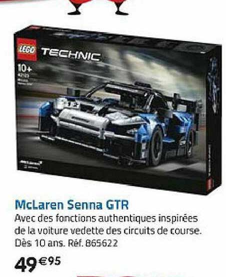 mclaren senna gtr lego technic