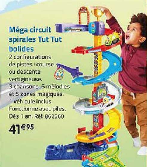 méga circuit spirales tut tut bolides