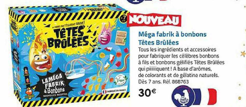 méga fabrik à bonbons têtes brûlées