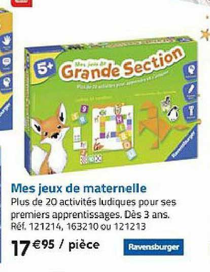 mes jeux de maternelle ravensburger