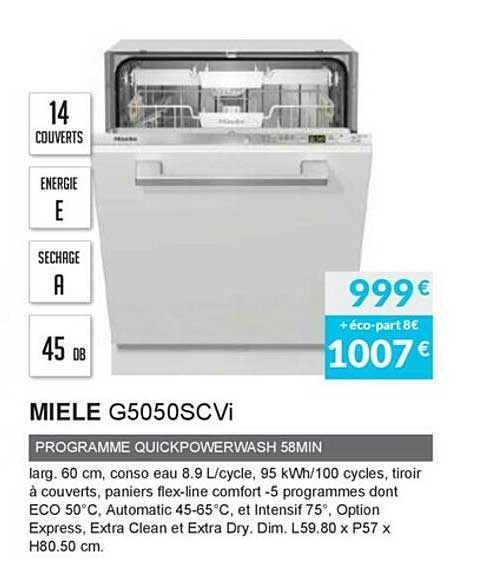 miele g5050scvi programme quickpowerwasch