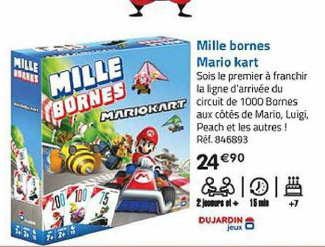 Mille Bornes Kart Dujardin Jeux