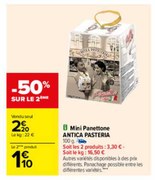 mini panettone antica pasteria