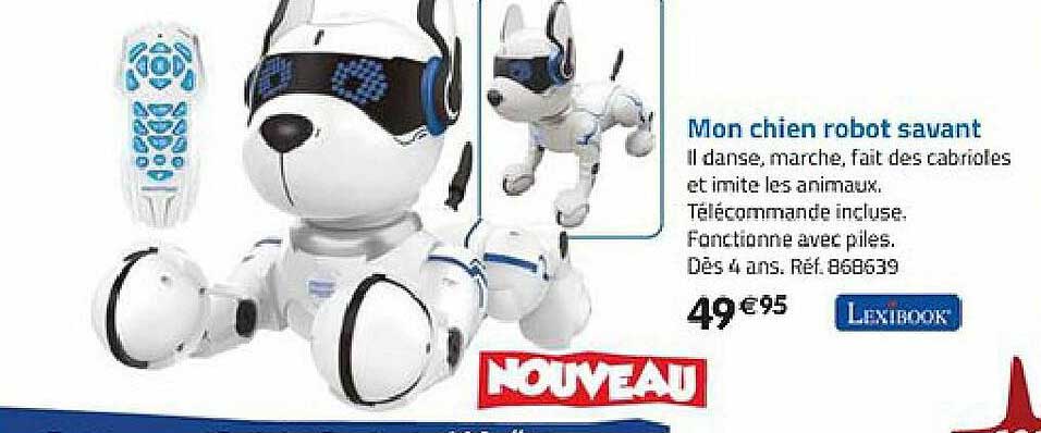 mon chien robot savant lexibook